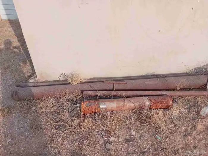 مواسير سته بوص ست حبات حديد ثقيل. ثلاثه متر 2