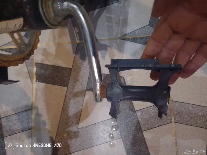 سيكل رامبو مقاس 16 العيوب بس الجنوط 1