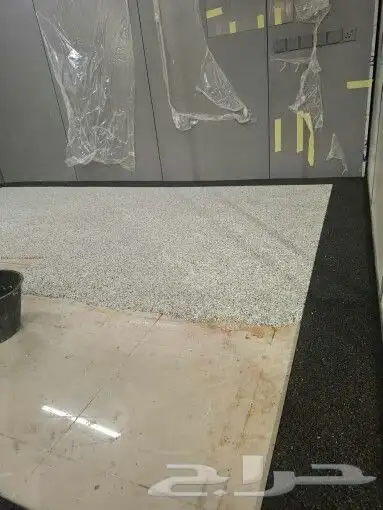 الايبوكسي مع كسر رخام 1