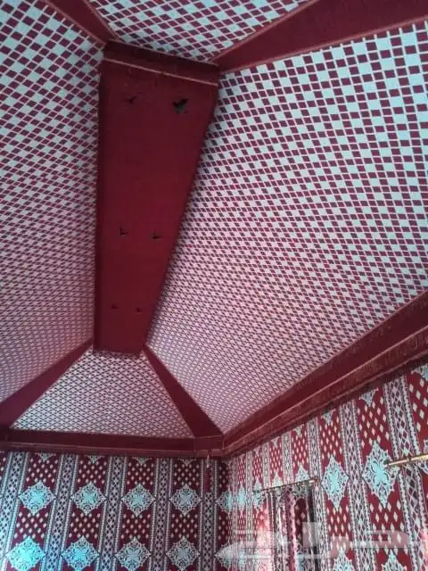 بيوت شعر تلبيس قماش قرميد مشب نار 0