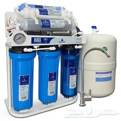 فلتر تحليه 7 مراحل فيتنامي ب استناد وساعة ضخط 0