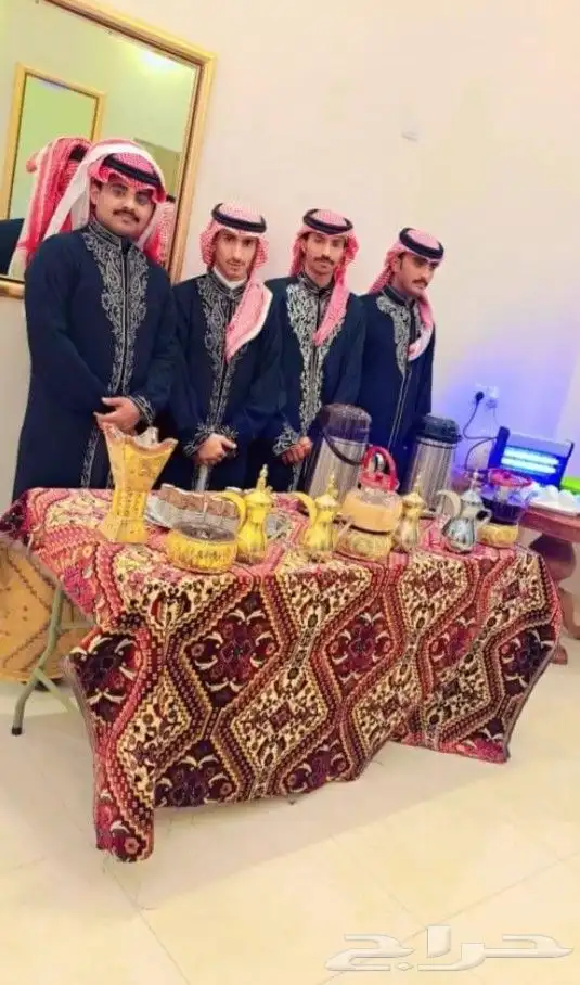 تاجير كراسي صبابين وقهوتيين جلسات شعبي 6
