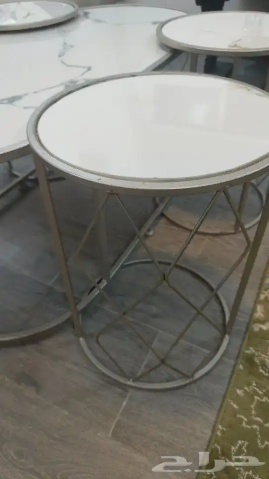 طاوله ضيافه مع اجهزه للبيع 1