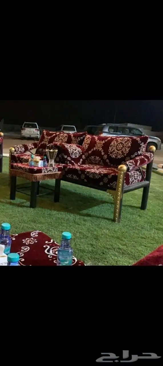 كراسي حديد جلسات خارجية اثاث 2