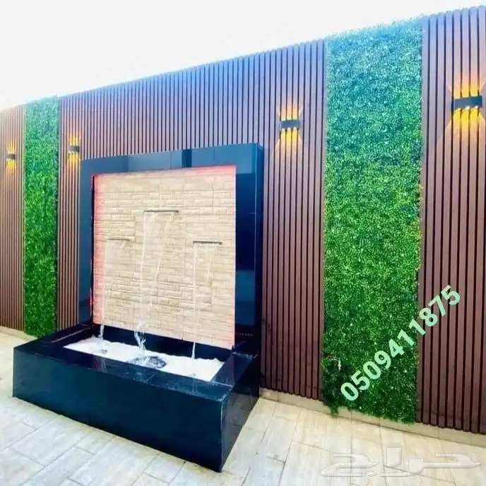 تنسيق حدائق ومظلات وديكورات 2