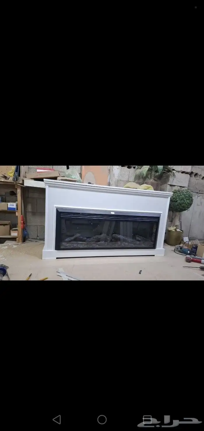ديكور دفاية جاهز حار دفايه حقيقية 4