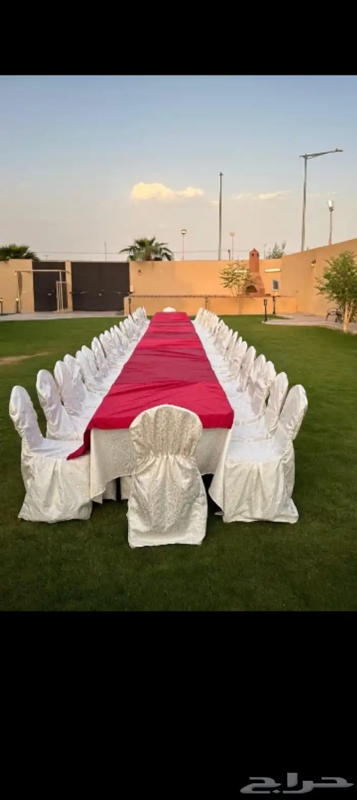 تاجير جلسات شعبيه وكراسي وطاولات 5