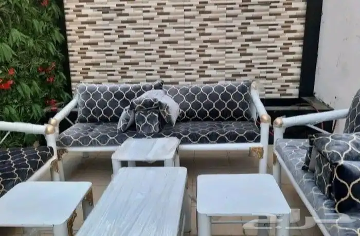 كراسي حديد جلسات خارجية اثاث 0