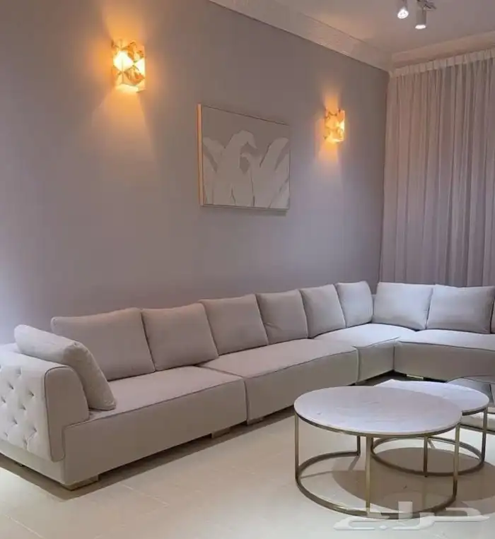 كنب ارضي مجالس مغربية مساند ستائر تفصيل وتنجيد 29