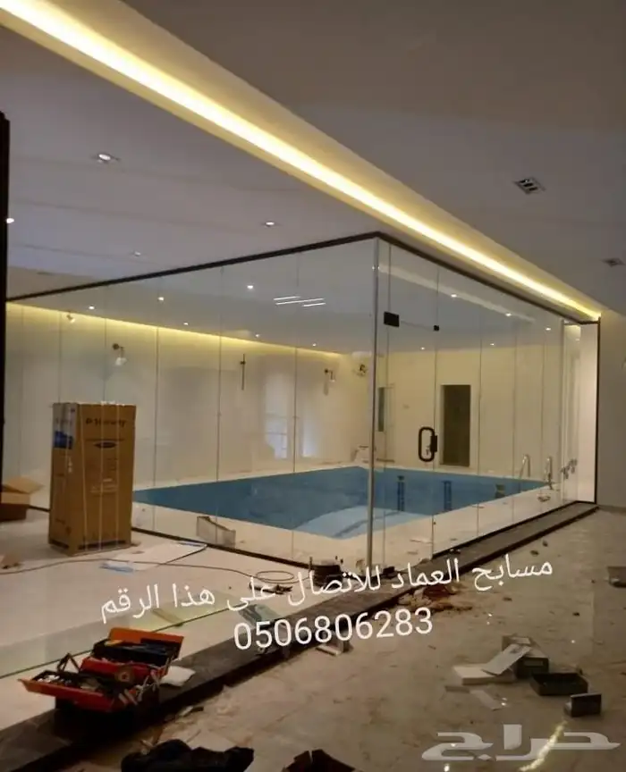 مطابخ زجاج سكريت بلكونات استركشر ابواب كهرباء جازان جيزان 17