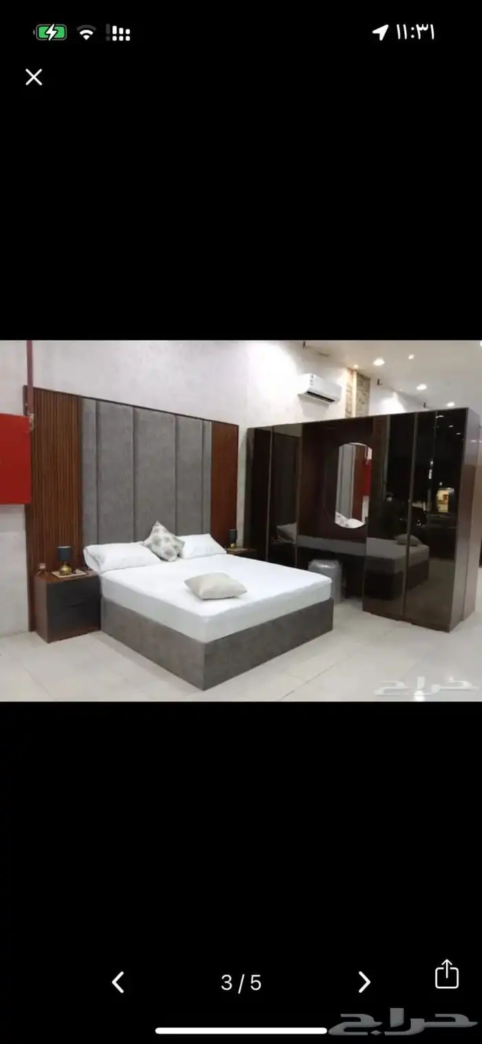 ورفانوم دولاب سرير  مدينا جديدباب فو وتر يب 5