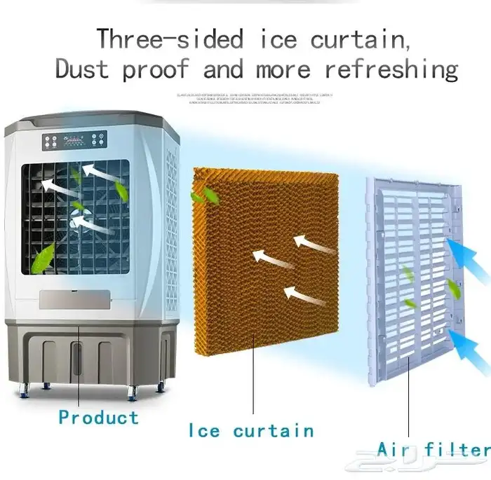 مكيف صحراوي بسعة 100 لتر 9