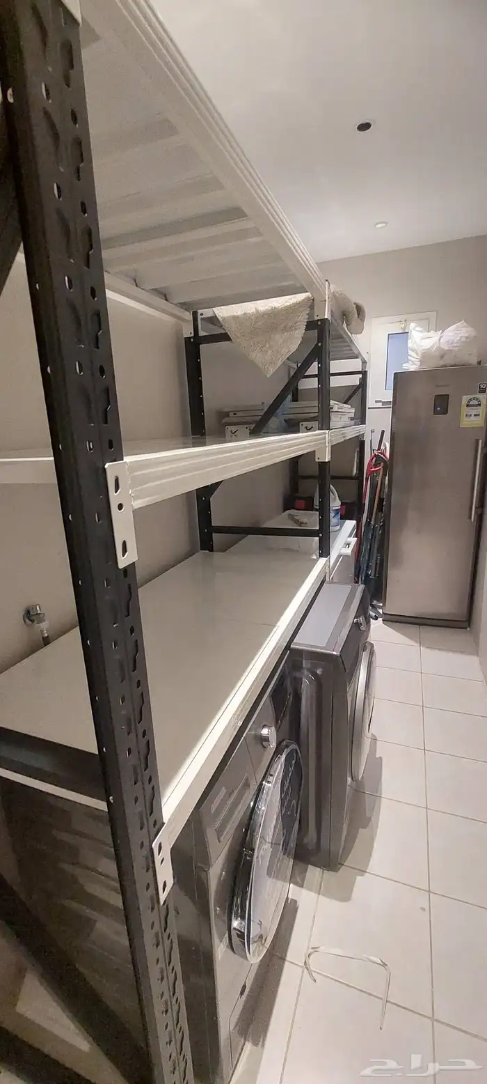 رفوف تخزين مستودعات جميع انواع المقاس رفوف بقالة رفوف منزل 0