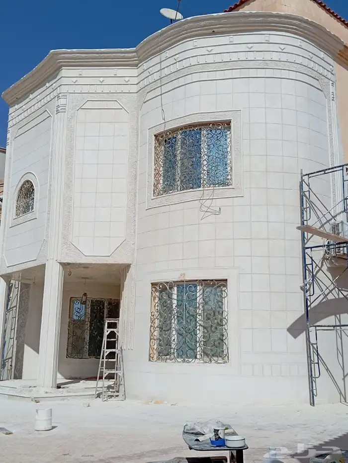 لياسه ملونه وديكورات خارجية بجميع أشكالها بديل الحجر الطبيعي 7