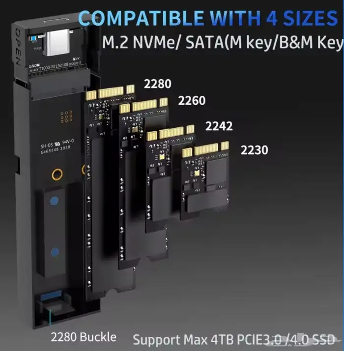 مشغل هاردسك m.2 خارجي 3