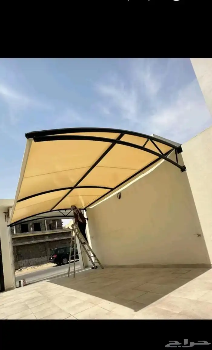 مظلات مقوس شكلا جديد فرنسي جده مكه الجموم 6