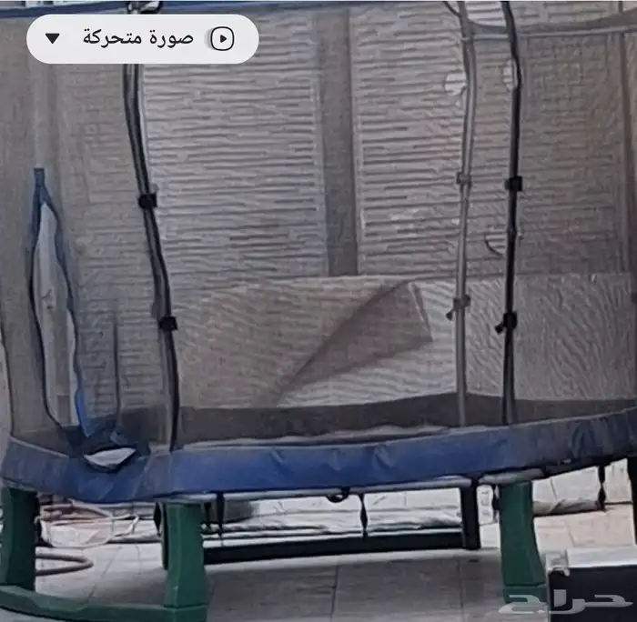 ترمبولين مقاس وسط استعمال خفيف مناسبة للأطفال 0