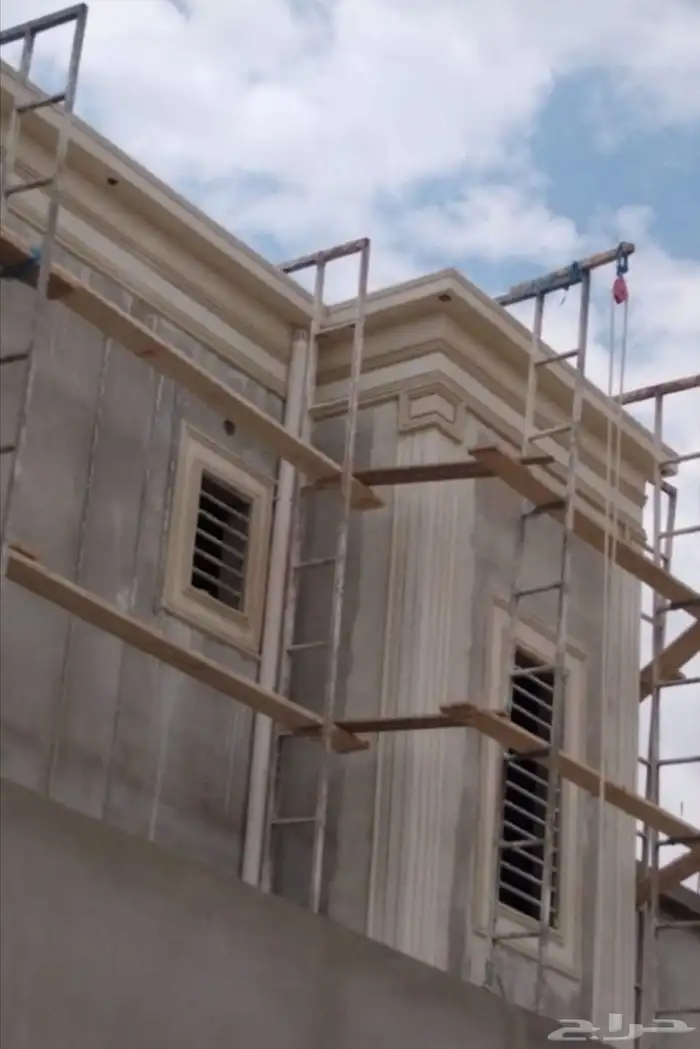 ديكورات خارجيه بديل الحجر الطبيعي سمنت أبيض وبطحاء الرياض 05 9