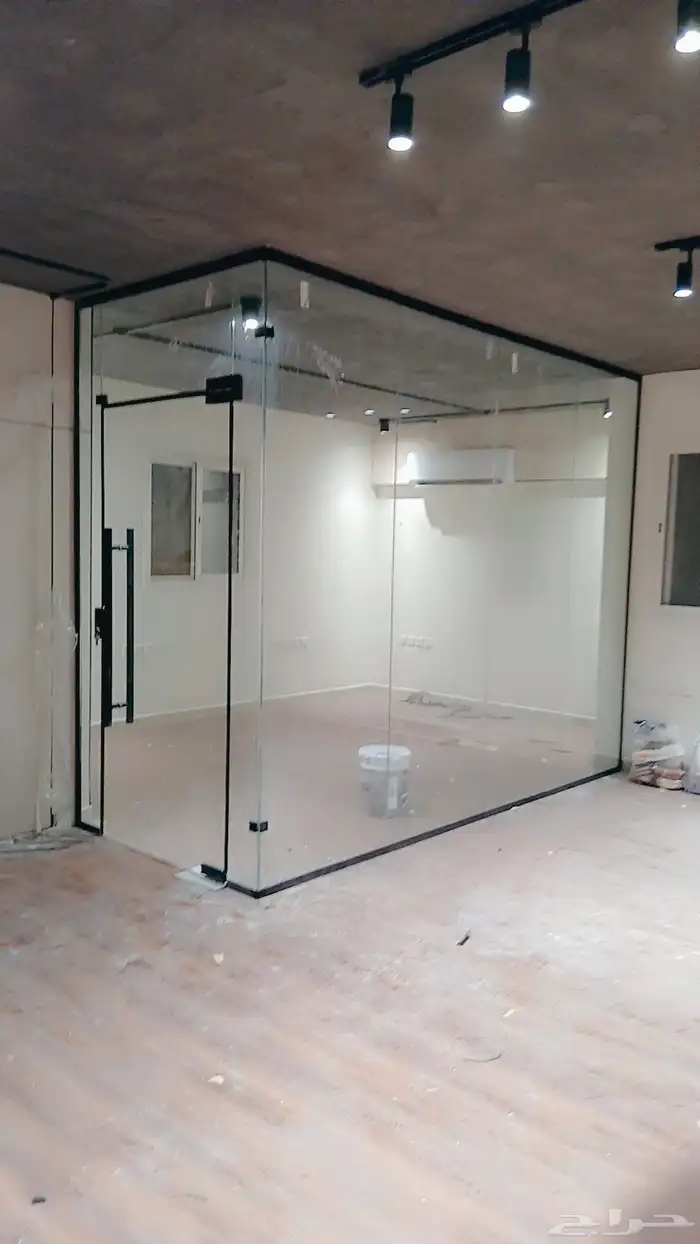 زجاج مكاتب سكوريت تفصيل مكاتب زجاج سكوريت أبواب واجهات 12ملي 5