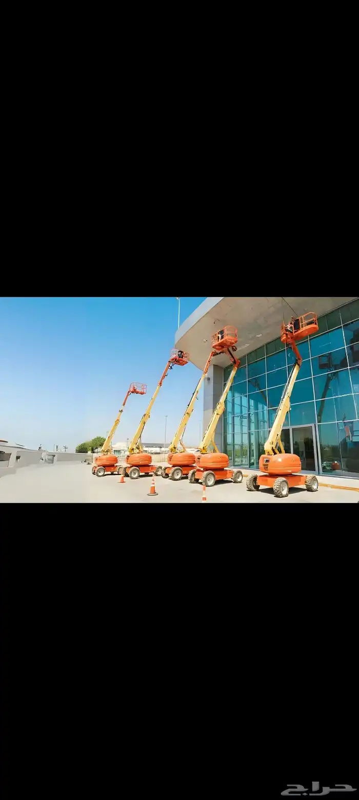 سيزر لفت للايجار  رافعات شوكية للايجار  مان لفت للايجار 7