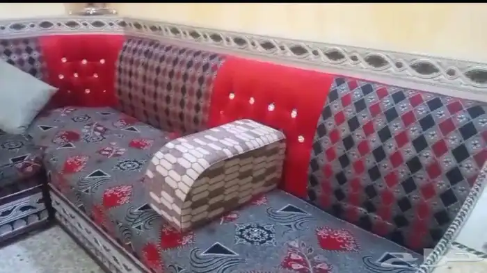 كنب للبيع مستعجل 7قطع معا 2 زاويه 1