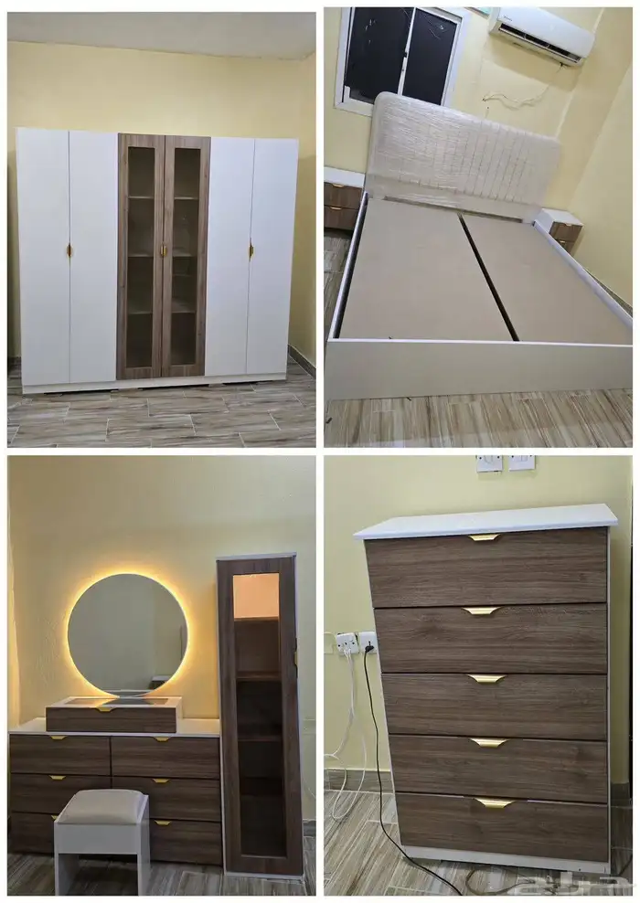 غرف نوم جديده جاهزه بسعر المصنع 3