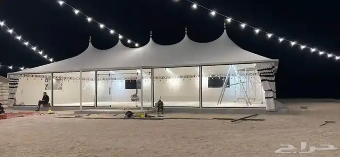 خيمه قبب ملكيه المطوره 5طبقات سقف وجنب 2