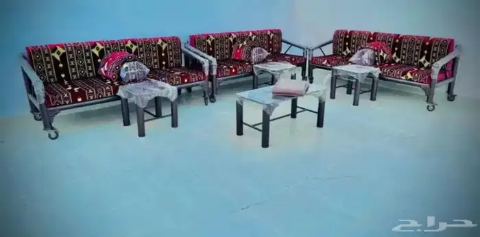 كرسي حديد جلسات خارجية 9