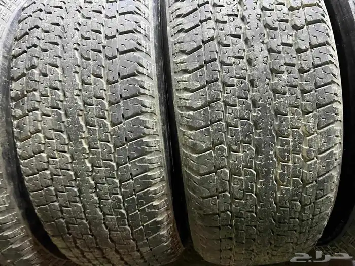 كفرات برجستون مقاس 275 65 17 بترول فتك 10