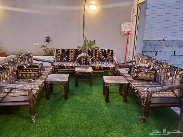 كرسي حديد جلسات خارجية 6