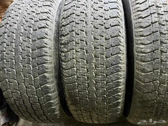 كفرات برجستون مقاس 275 65 17 بترول فتك 17