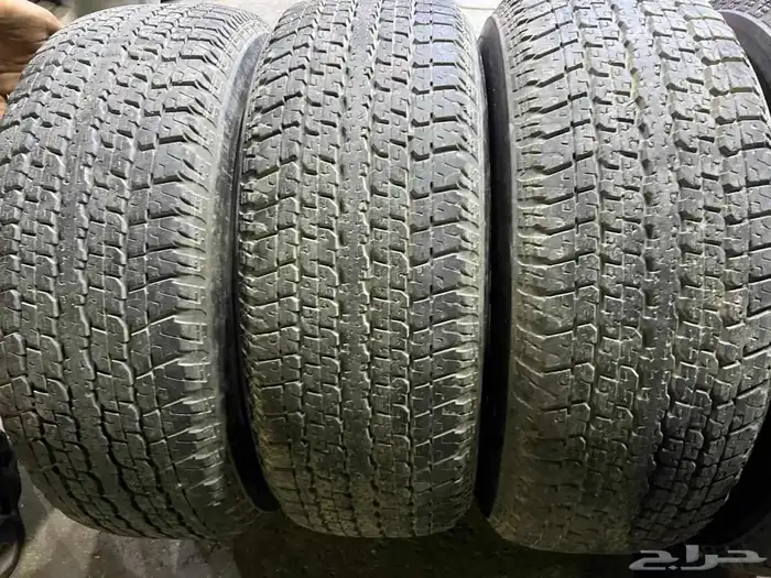 كفرات برجستون مقاس 275 65 17 بترول فتك 16