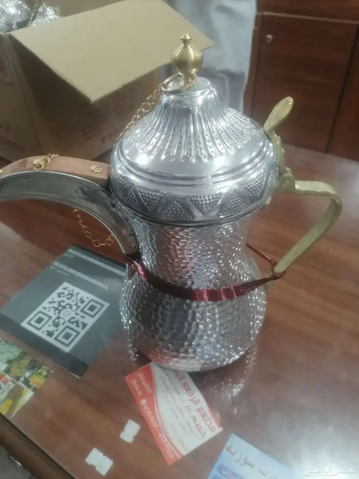 ارفف زجاج دلات قهوة 2