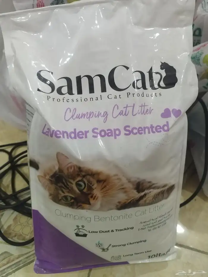 رمل قطط متنوع بأسعار مخفضه 2