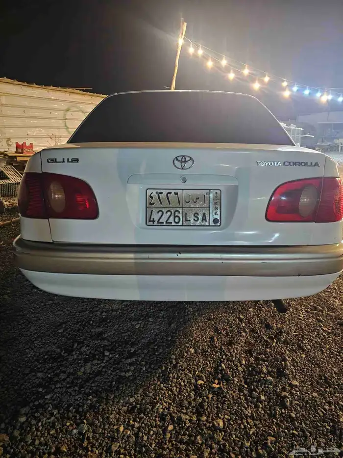 تويوتا كورلا 99 قير عادي مكينة الكبيرة 1800 2