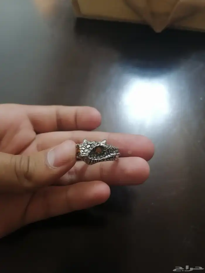 خاتم علي شكل تنين 1