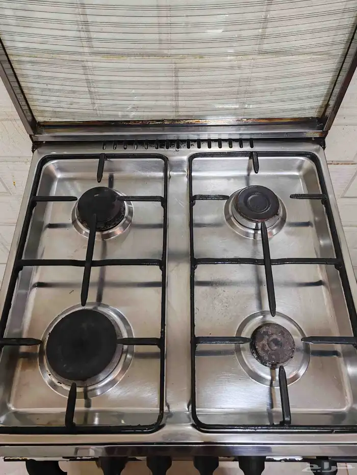 بوتجاز 4 عيون مع فرن وشواية 2