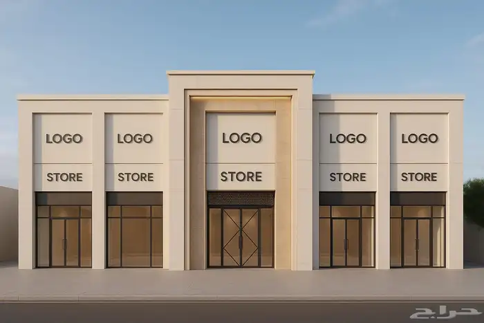 تصميم واجهة محلات تجارية 0