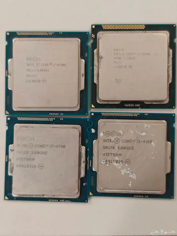 هاردكسات ومعالجات i7 4790 k 0