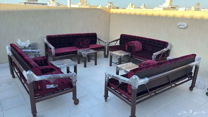 كرسي حديد جلسات خارجية 2