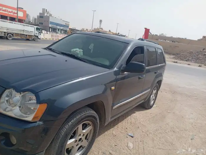 جيب جراند شروكي 2007 ماكينة وجير ممتازة ما تشكو من شي 0