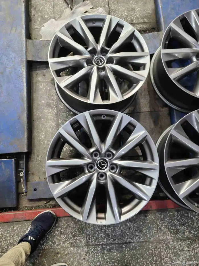 جنوط مازدا cx9 كروم وكالة 2023 مقاس 20 4