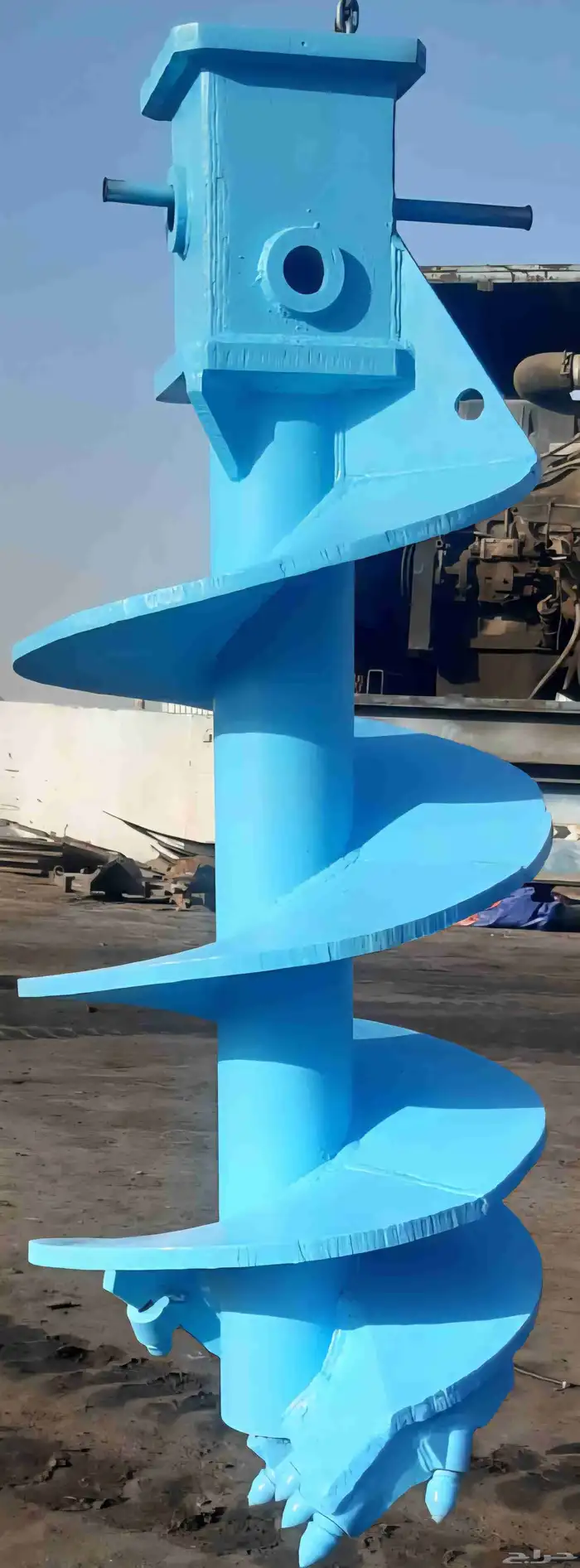 عدة حفر خوازيق بجميع انواعها ومقاستها 8