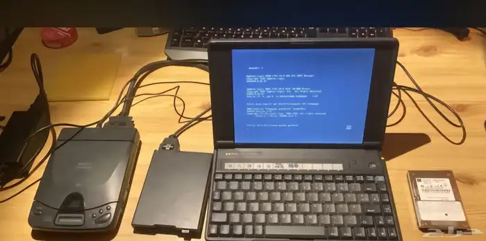 كمبيوتر نادر 1995 من HP OMNIBOOK 800CT بحالة جيدة جدا 2