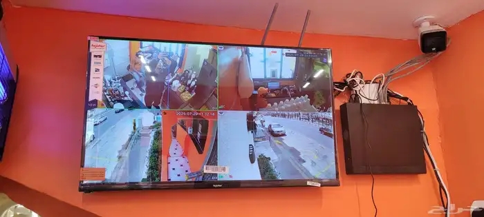 تركيب وصيانة وبيع كاميرات مراقبة والسماعات وبرجكترات والشبكة 2