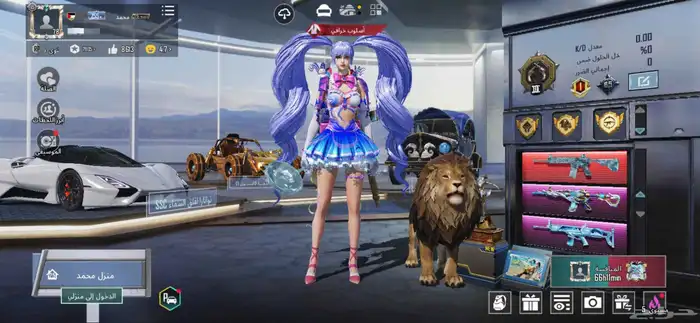 حساب ببجي للبيع 7