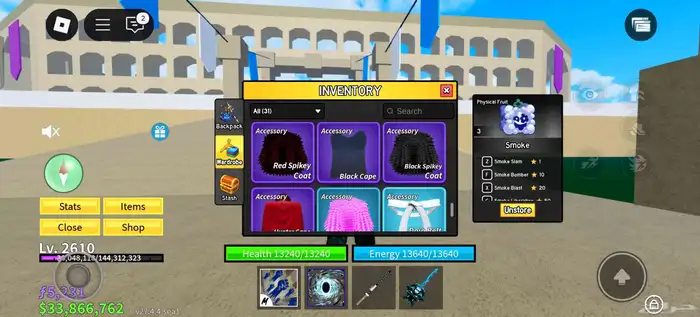 حساب Blox Fruits للبيع الحساب قوي جدا 24