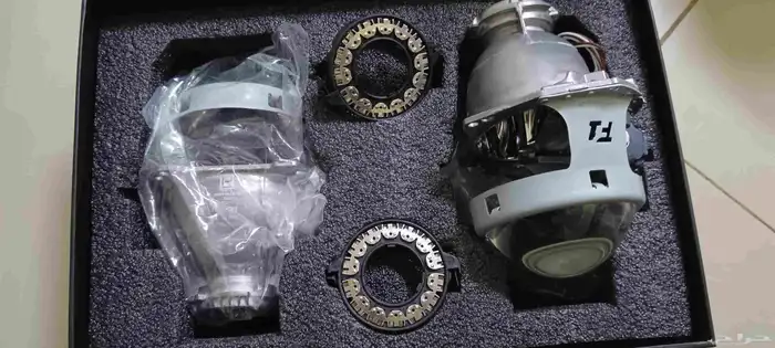 طقم عدسات LED ليزر وطقم عدسات هيلا فايف F1 2