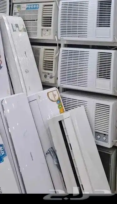 مكيفات اسبيلت وشباك مستعمل نظيف شبه مع تركيب 6