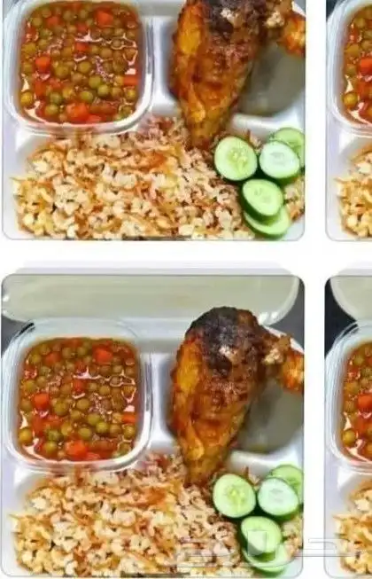 متوفر وجبات اكل بيتي مصري وشرقي توزيع لجميع انحاء الرياض 4